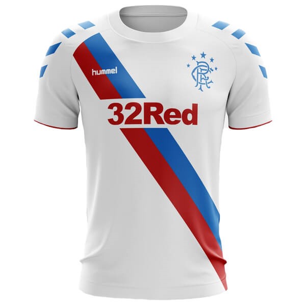 Camiseta Rangers 2ª 2018/19 Blanco